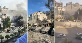 Copertina di Nuovi raid di Israele in Siria: colpito edificio dell’ambasciata dell’Iran: 8 morti. Teheran: “Netanyahu ha perso l’equilibrio mentale”