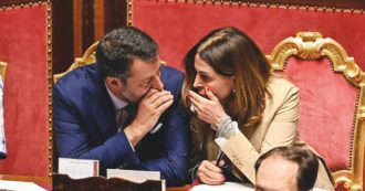 Copertina di Salvini & Santanchè, Lega e FdI temono i cecchini: tutti precettati