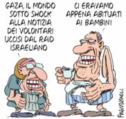 Copertina di La vignetta di Franzaroli