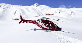 Copertina di Elicottero si schianta sulla parete nord del Petit Combin (Alpi Svizzere), tre morti e tre feriti