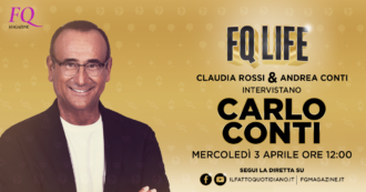 Copertina di Carlo Conti torna con I Migliori Anni: “Tv e musica dal passato al futuro”. FqLife con Claudia Rossi e Andrea Conti
