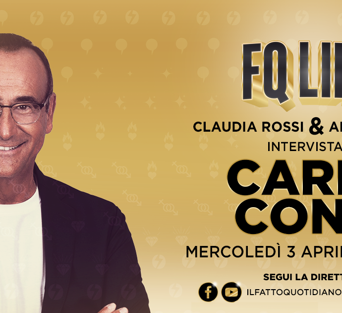 Carlo Conti torna con I Migliori Anni: “Tv e musica dal passato al futuro”. FqLife con Claudia Rossi e Andrea Conti