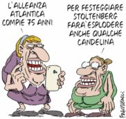 Copertina di La vignetta di Franzaroli