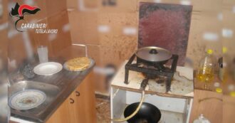 “Condizioni degradanti e dormitori abusivi”: così vivevano gli operai che assemblavano le borse col marchio Armani (video)