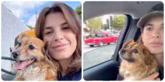Copertina di Elisabetta Canalis adotta il cane Charlie e commuove i fan: “Abbandonato a 10 anni come una scarpa vecchia al canile”
