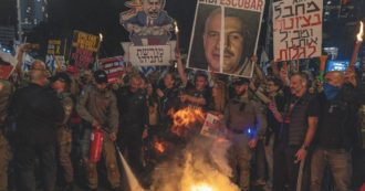 Copertina di Israele, la carica dei centomila: “Vi diamo Bibi se ci ridate gli ostaggi”