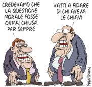 Copertina di La vignetta di Franzaroli