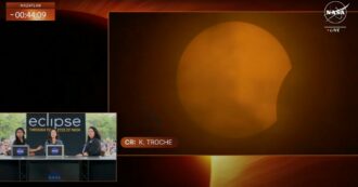 Copertina di Eclissi totale di Sole in Messico, Usa e Canada: la diretta video della Nasa