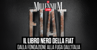 Copertina di Il libro nero della Fiat, dalla fondazione alla fuga dall’Italia. Millennium Live con Giorgio Airaudo e Ettore Boffano