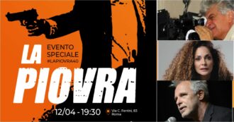 Copertina di La Piovra fa 40 anni. A Roma un evento speciale sulla serie che ha raccontato i legami della mafia con la politica, la massoneria e l’alta finanza