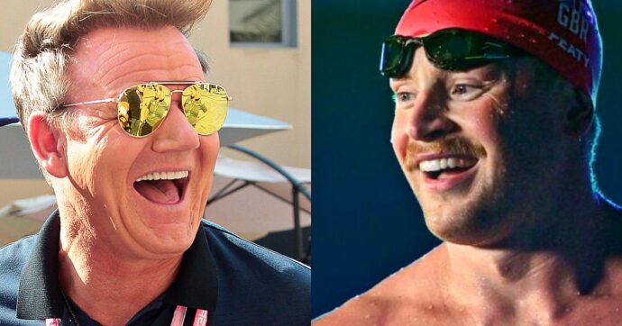 Il nuotatore Adam Peaty aiutato da Gordon Ramsay a ritrovare la salute mentale: “È stato un modello”