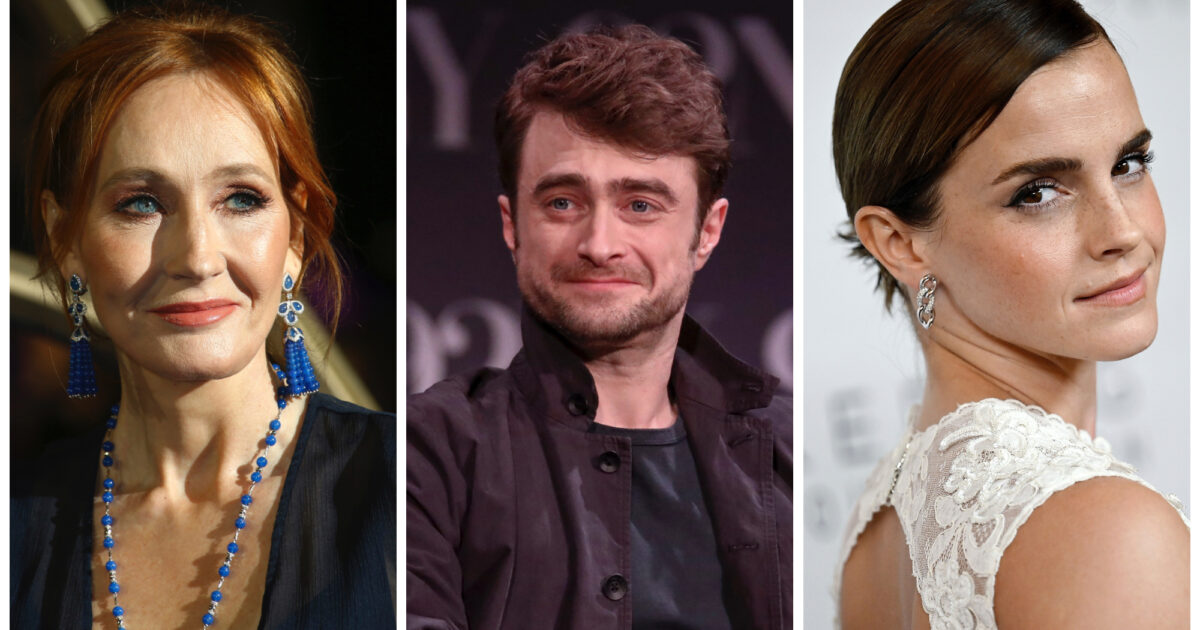 J.K Rowling si scaglia contro Daniel Radcliffe e Emma Watson per aver difeso la transizione di genere: “Chiedano scusa”