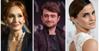 Copertina di J.K Rowling si scaglia contro Daniel Radcliffe e Emma Watson per aver difeso la transizione di genere: “Chiedano scusa”