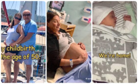Copertina di “Avere un figlio a 50 anni mi ha resa più saggia e immersa nella sua vita”, così una mamma risponde agli haters