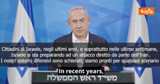 Copertina di Attacco dell’Iran a Israele, il videomessaggio di Netanyahu: “Siamo pronti a qualsiasi scenario”