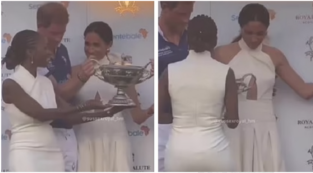 Copertina di La gelosia di Meghan con la fan del principe Harry: “Non così vicino”. La scena ripresa dalle telecamere  – VIDEO