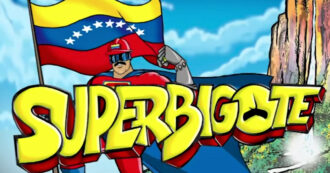 Copertina di Maduro rilancia la serie animata “SuperBaffo” (con lui stesso come protagonista) per farsi rieleggere in Venezuela