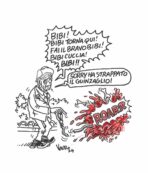 Copertina di La vignetta di Vauro