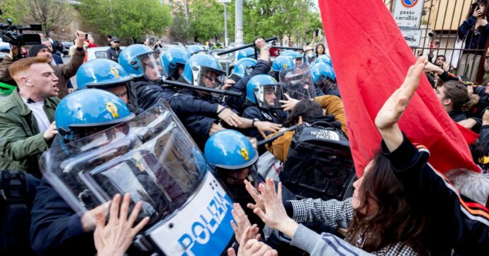 Copertina di Università La Sapienza, scontri e arresti. La destra: “Nuovi terroristi”