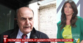 Copertina di Scontri alle proteste degli studenti, Bersani a La7: “Meloni? Si preoccupasse di altre manifestazioni che sono contro la Costituzione”