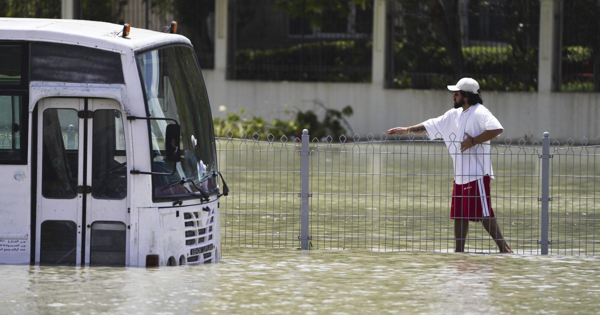 Inundación en Dubai, ¿tiene algo que ver la lluvia artificial?  Científico del clima: “Estos eventos serán cada vez más frecuentes”