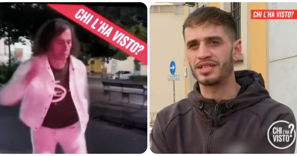 Chi l’ha visto, svolta nel caso Gianfranco Bonzi: “L’uomo che si spacciava per Dua Lipa è il cubista catanese Mizuno”
