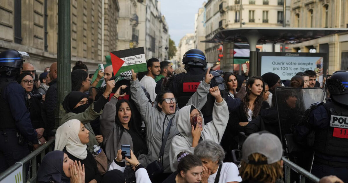 French trade unionist sentenced to one year in prison for saying that “Hamas’ attack is the answer to the horrors of the occupation”