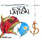 Copertina di La vignetta di Mora