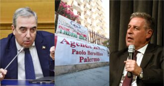 Copertina di Gasparri chiede a Nordio di punire Di Matteo, gli attivisti delle Agende rosse: “Faccia un passo indietro”. Ma il senatore: “Li denuncio”