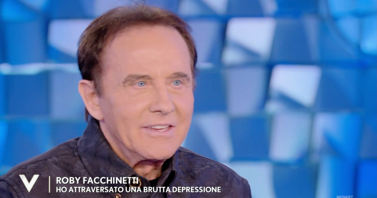 Roby Facchinetti racconta a Verissimo la depressione: “Sono stato molto male, mi sono fatto aiutare. Da solo non puoi farcela”