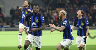 Copertina di L’Inter è campione d’Italia: Milan battuto 2 a 1. I gol di Acerbi e Thuram regalano la seconda stella – La cronaca del derby