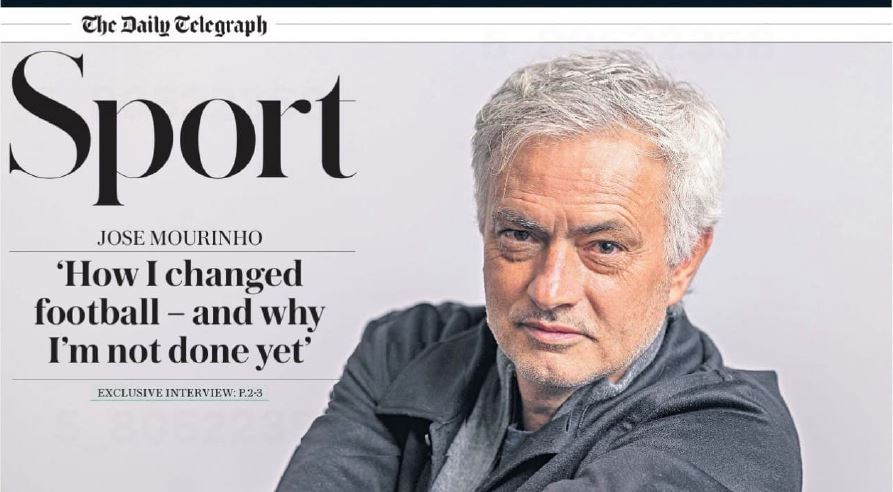 Mourinho non fa mai nulla a caso: l’intervista al Daily Telegraph è un messaggio alla Premier