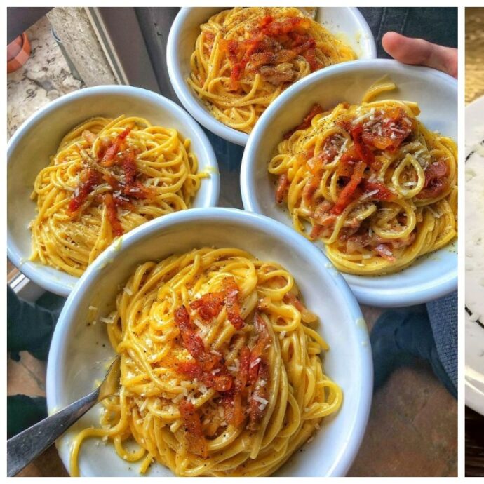 “La cucina romana è la migliore al mondo” con carbonara, cacio e pepe e pizza al taglio. Seguono Bologna e Napoli