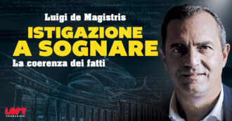 Copertina di Luigi de Magistris a teatro con ‘Istigazione a sognare’: “Costituzione e popolo tornino a essere protagonisti della politica italiana”