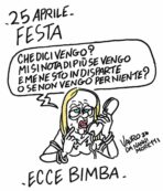 Copertina di La vignetta di Vauro