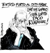 Copertina di La vignetta di Beppe Mora