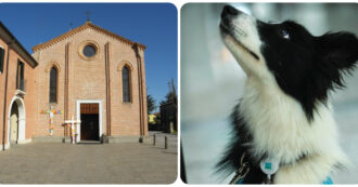 Copertina di “Fuori i cani, i fattucchieri, gli immorali”, un sacerdote furioso caccia dalla chiesa un uomo con il suo cane