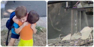 Copertina di Due fratellini di 6 e 3 anni muoiono abbracciati in un terribile incendio. La generosità del padre: “Abbiamo donato i loro cuori”