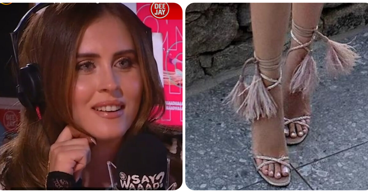 Valentina Ferragni star dei feticisti: “I miei piedi sono apprezzatissimi e gli utenti gli hanno dato il punteggio massimo”