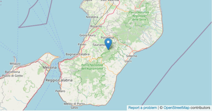 Terremoto, scossa di magnitudo 3,5 in provincia di Reggio Calabria