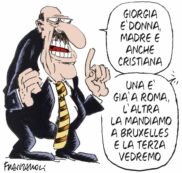 Copertina di La vignetta di Franzaroli