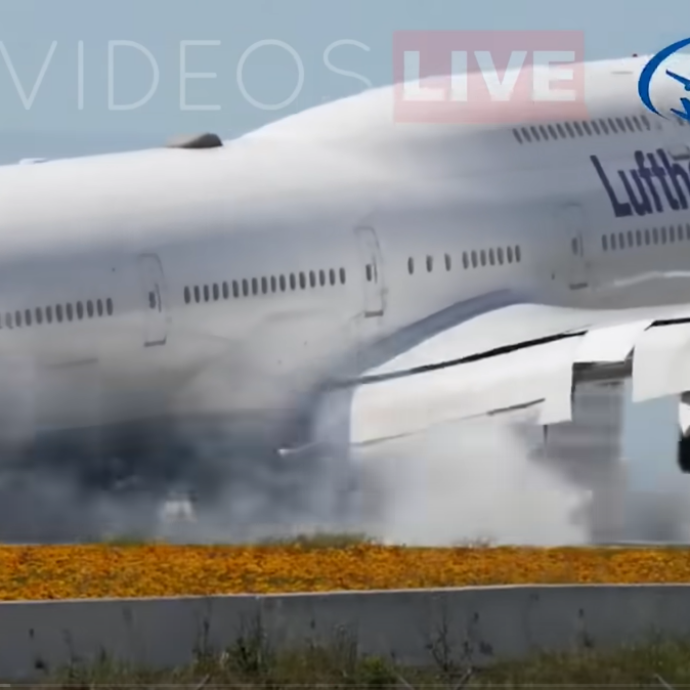 Atterraggio da brividi: il Boeing 747 della Lufthansa rimbalza due volte sulla pista e poi riprende quota tra le grida di terrore dei passeggeri