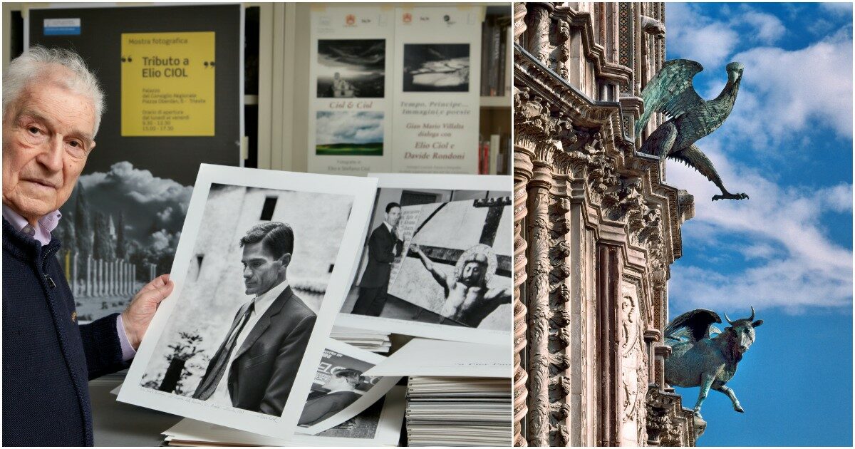 Elio Ciol, i 95 anni di uno dei maestri della fotografia. Casarsa lo festeggia con una mostra: le sue opere in dialogo con i grandi dell’arte, da Giotto a Chagall