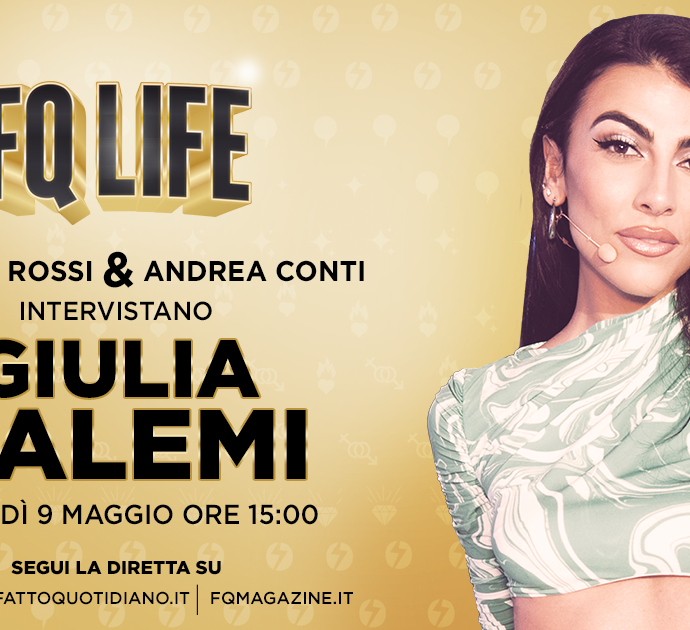 Giulia Salemi: “Non lo faccio x moda, il podcast delle confessioni” in diretta a FQLife con Claudia Rossi e Andrea Conti