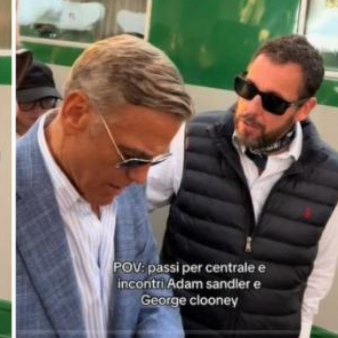 La Stazione Centrale di Milano diventa un set blindatissimo: George Clooney e Adam Sandler tra i pendolari per girare il nuovo film di Netflix