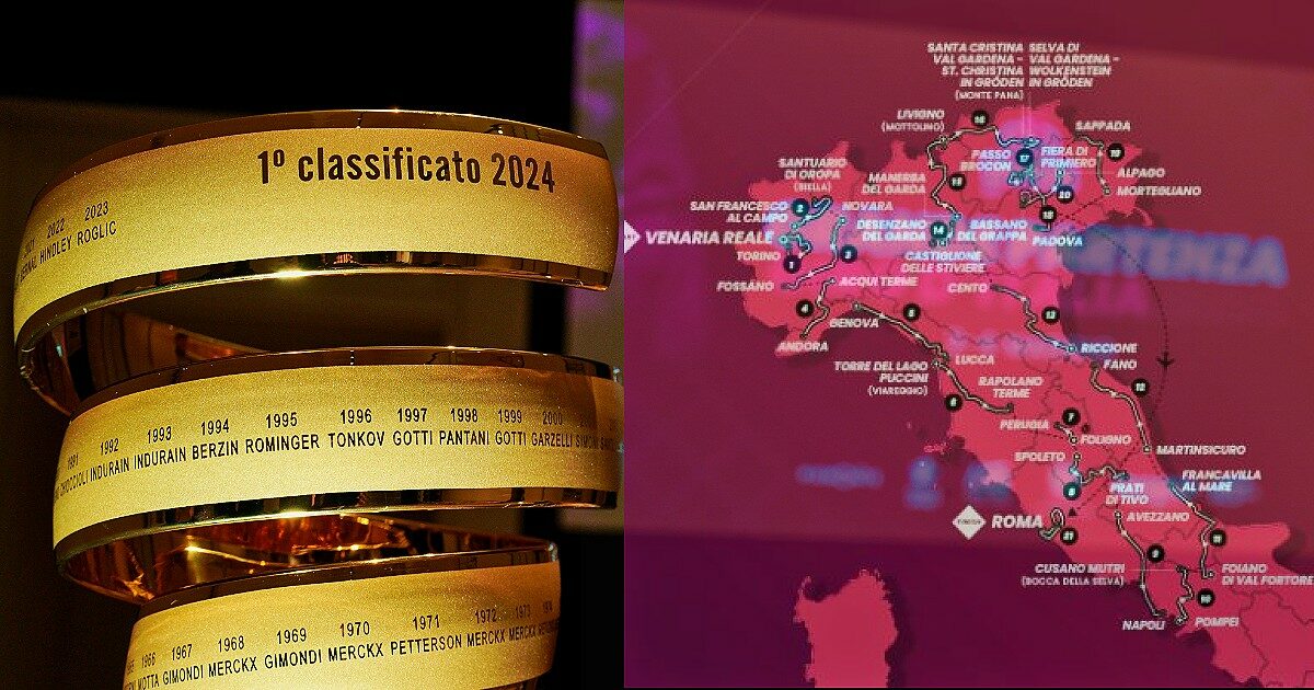 Giro d' Italia 2024 sulla Rai ? Partenza da Torino Arrivo a Rom
