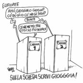 Copertina di La vignetta di Vauro