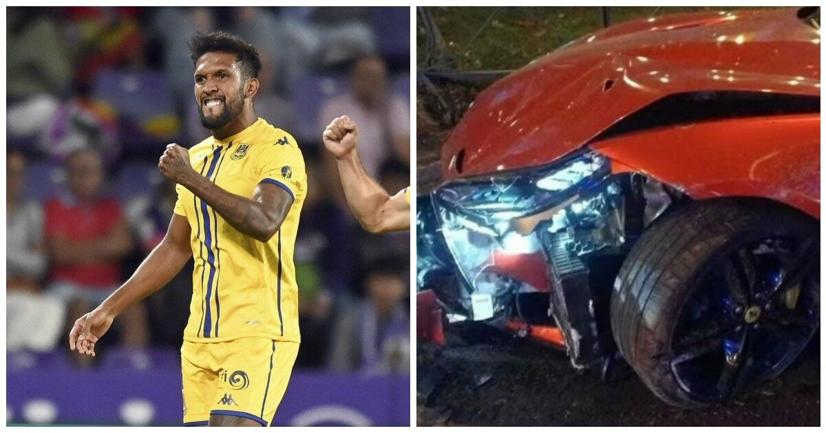 Noto calciatore presta la sua Ferrari alla moglie, lei si schianta e distrugge l’auto: positiva all’alcol test