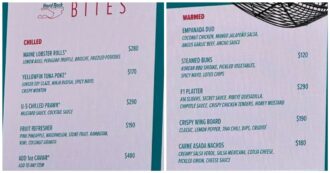 Copertina di Gran Premio di Formula 1 a Miami, la foto del menù del ristorante con prezzi folli è virale: “Almeno 110 euro per un panino”