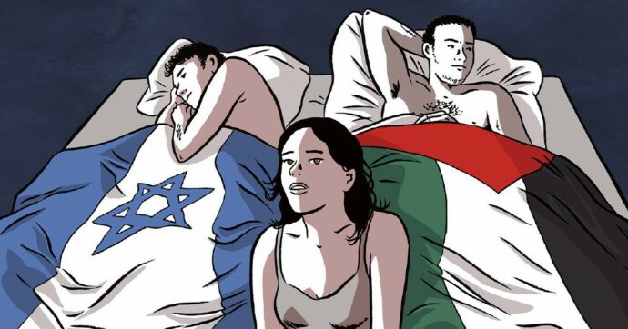 Copertina di La resistenza è a letto. L’amore in Israele e Palestina